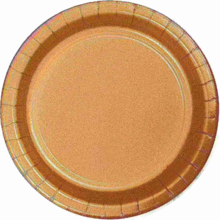 Touch Of Color 9" Glittering Gold Paper Plates 240 PK 47103B